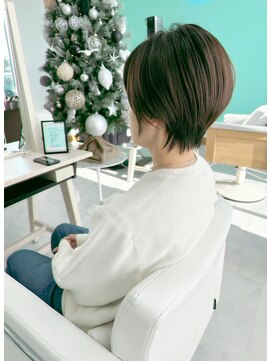 ユーフォリア(Euphoria.) ナチュラルカラーが合うショートボブスタイル