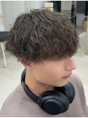 波巻きスパイラルパーマツイストスパイラルパーマウルフ名古屋栄