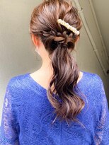 コロ(COLO)&nbsp;【COLO 白川】編みおろしポニーテール　吉祥寺