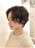 【SATSUKI】ハンサムショート × ニュアンスパーマ