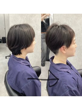ヘアサロン ドットプラス 町田店(dot. plus) ヤマト　ショート