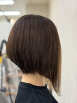 シーズンプラス(SEASON PLUS) 20代30代40代50代 ヘアカラー【SEASON+尾藤】前下がりボブ1A