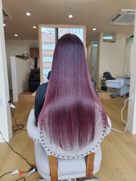 ミラシィ 成田(Mirashy) 艶髪☆カシスラベンダー^_^