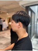 MEN'SHAIRアッシュブラックベリーショートダークアッシュ