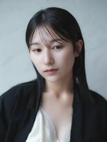 テン 栄店(tenn)&nbsp;うぶ毛バングとストレートミディアム【kuroda】