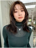 イメチェン前髪小顔ロング_銀座