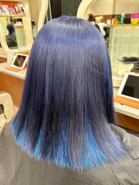 エターナルバイマティーナ(Eternal by MATINA) 【推しカラー！ブルー×ネイビー】池袋美容室/推しカラー