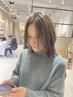 【ご新規様限定！人気No1】カット+カラ-+9ステップトリートメント￥9300