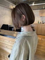 ビア 門前仲町(bia)&nbsp;ボブ×ベージュ