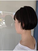 とても短いボブ