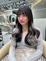 ロンドルピナス 小倉(Lond Lupinus)&nbsp;ブルーブラック/ワイドバング/美髪のススメ/外ハネボブ/髪質改善