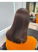 アッシュブラウンオイルカラー高知美容院