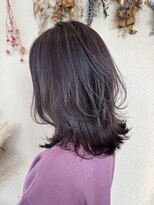 リブレ ジュネス 郡山堤下店(Libre jeunesse) 人気なくすみカラー!上品な艶感と透明感のあるくすみピンク