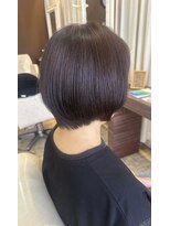 ヘアデザインスペース イチエ(hair design space i chi e) 丸みのシルエットが可愛い大人ショートボブ