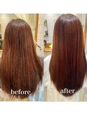 艶髪改善ストレートエステ