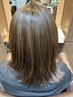 【奥村限定】カット　＋　デザインウィービング　＋選べるヘアカラー