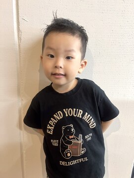 ルーツ ヘア デザイン(roots hair design) 西区新町美容室★roots★キッズカット★キッズカット男の子
