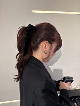 シーン バイ ラッド(SCENE by RAD) ワインレッドカラー