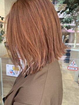 リタ(rita.) 大串弥生◎切りっぱなし×オレンジベージュ