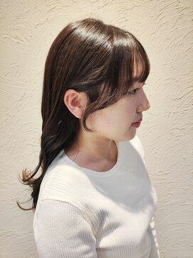 エンドット(en.) 前髪＆顔周りカット 担当寺尾