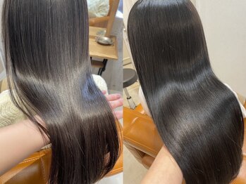 ストーリーエレット 長野2号店(STORY:E elet)の写真/エイジングヘア・ダメージヘアも♪髪に負担の少ない施術とオリジナルのトリートメントで美髪に導く◎[長野]