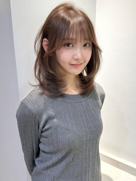 ロンプ(romp) レイヤーカットロングレイヤーハイレイヤー顔周りレイヤーii