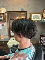 アールズ ヘア(R's hair)&nbsp;MEN’S HAIR/サーフカール/刈り上げセンターパート/印西