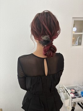 ヘアビジュー(hair bijou) ふわふわシニヨン