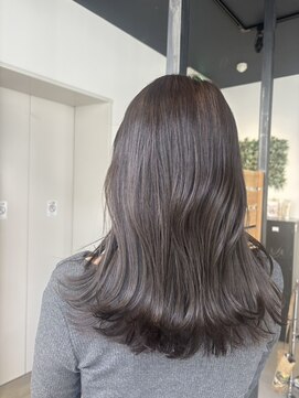 フリックヘアサロン 梅田茶屋町2号店(FLICK HAIR SALON) イルミナカラー/暗髪/透明感