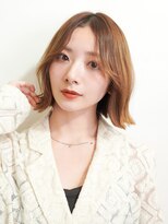 ラフィス ヘアー ロビン 名古屋店(La fith hair robin) 【La fith】くびれボブ×カーテンバング×ダブルカラー