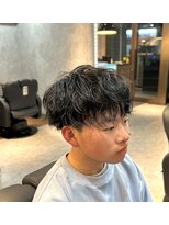 ザ クラン バイ ヘッドライト 仙台長町店(THE CLAN by HEADLIGHT)&nbsp;【人気メンズパーマ】メンズマッシュシャドウパーマ