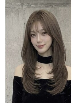 リティアンドビューティースタジオモッズシブヤ(LITTY&beauty studio M.O.D shibuya) グレージュ/ハッシュカット/レイヤーカット/髪質改善