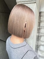 ユキ 八事(yukii) ミルクティーベージュ ダブルカラー名古屋ブリーチ ケアブリーチ