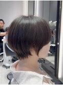 大人可愛い小顔ショートひし形ショートボブ髪質改善20代30代40代