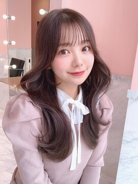 ルイ(LOUIS) 【LOUIS】ブリーチなしで叶うチョコレートモカ　アイドル前髪