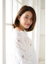 アース 花巻店(HAIR&MAKE EARTH) ツヤ可愛ストレートミディアム 【EARTH花巻店】