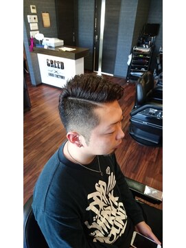 グリード ヘア ファクトリー(GREED hair factory) フェードしんさい刈りツーブロック