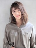 [K-two銀座]毛先だけパーマで大人カジュアルスタイル
