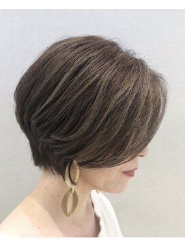 ウノプリール 茶屋町店(unopulir) 【unolog藤波】大人ショート×ハンサムショート×ハイライト