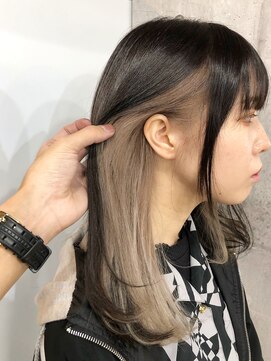 ミラク 町田(MIRAC) 【MIRAC町田店河原崎】ホワイトベージュインナーカラー