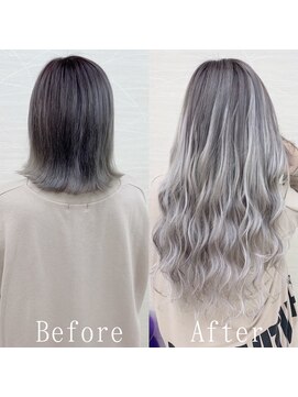 あるじゃんすー 町田店 ダイアモンドグレー#シールエクステ#セミウェットウェーブ#町田