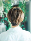 大人かわいい♪サイドグラデーション♪ココアブラウン