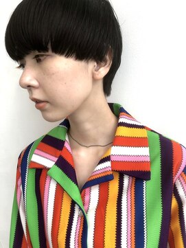 ノーム(norm) マッシュショート/黒髪ショート
