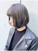 【morio成増／ムラマツ】大人かわいい前髪ショートボブミニボブ