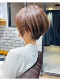 絶壁解消×くびれ×30代40代50代×ひし形大人ショートボブ永