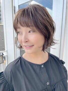 ルーファス 恵比寿 渋谷(Ruufus) 30代40代大人かわいい外ハネボブ【Ruufus恵比寿渋谷】