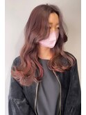 AVEDAカラー×チェリーピンク