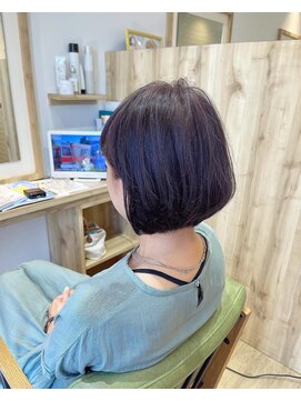 カミケンネクスト(kamiken.next) 丸み可愛いツヤボブ大人ふんわりナチュラル【カミケンネクスト】