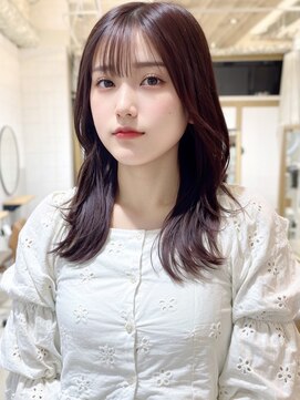 プラグ バイ ネオリーブ(plug by neolive) 似合わせカット×髪質改善 [髪質改善/縮毛矯正]韓国T◎