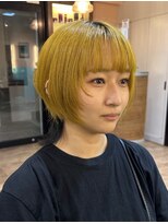 ビヨンドイー(beyond E)&nbsp;イエロー×ブラックのインナーカラー